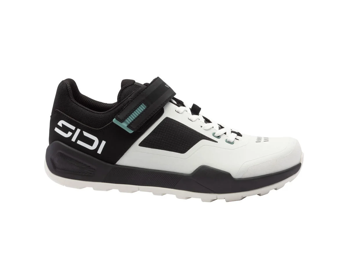 Sidi Indomita Clipless Mountain Bike Shoes (Ice White/Black) (47)